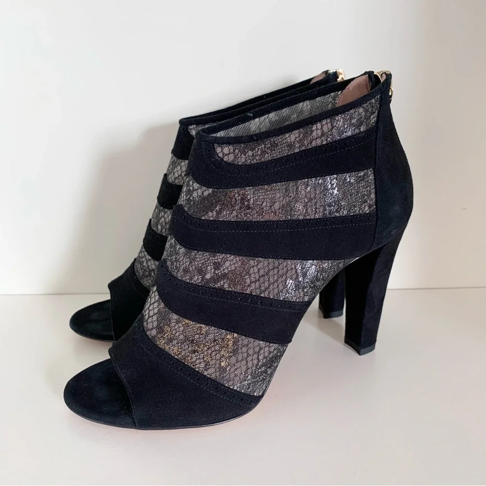 Jean-Michel Cazabat lace Oxford booties
